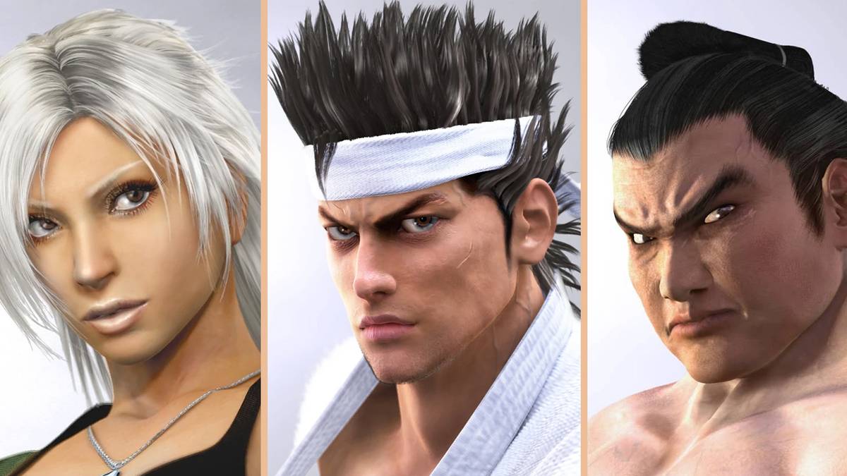 Vanessa, Akira and Taka-Arashi from the Virtua Fighter series