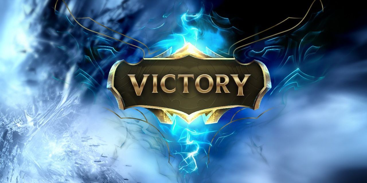 League of Legends Victory Screen