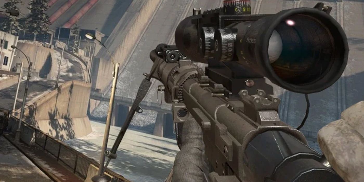 warzone sniper zoomed in