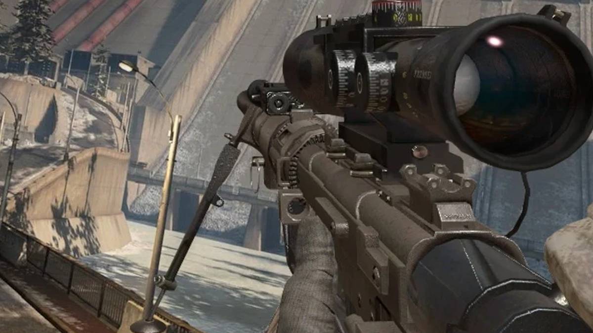 warzone sniper zoomed in