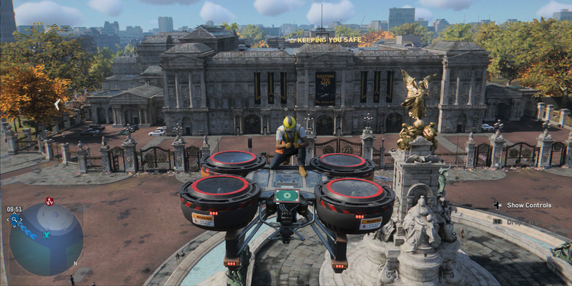 watch dogs legion contruction drone