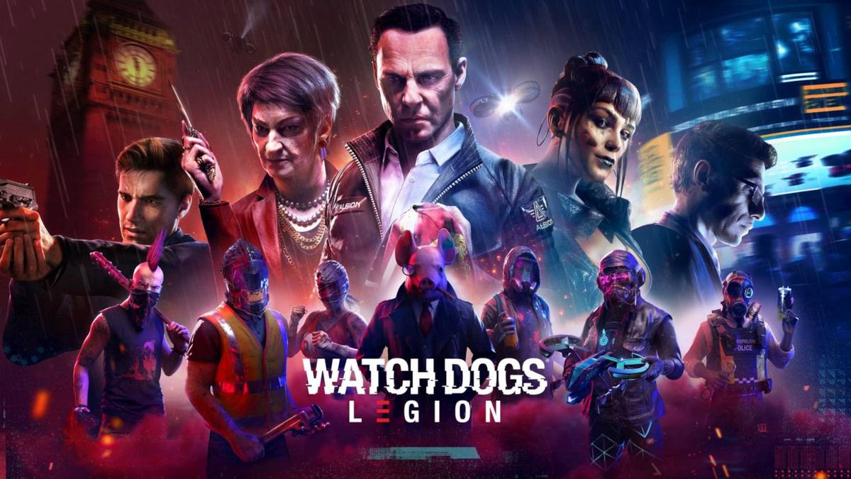 watch dogs legion key art