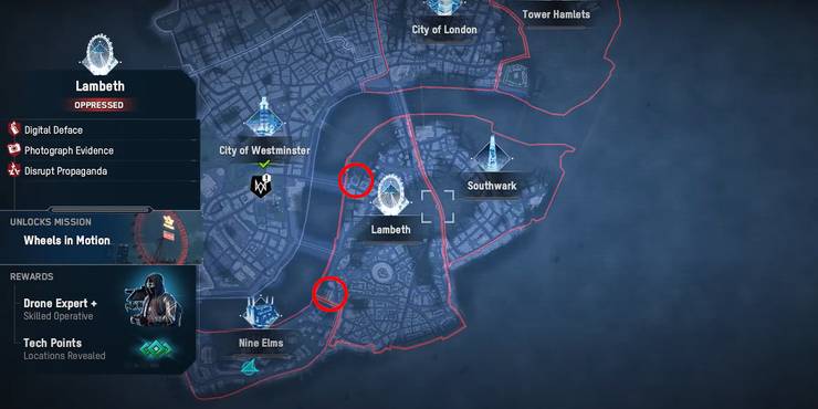 Watch Dogs Legion Spy Location Game Rant
