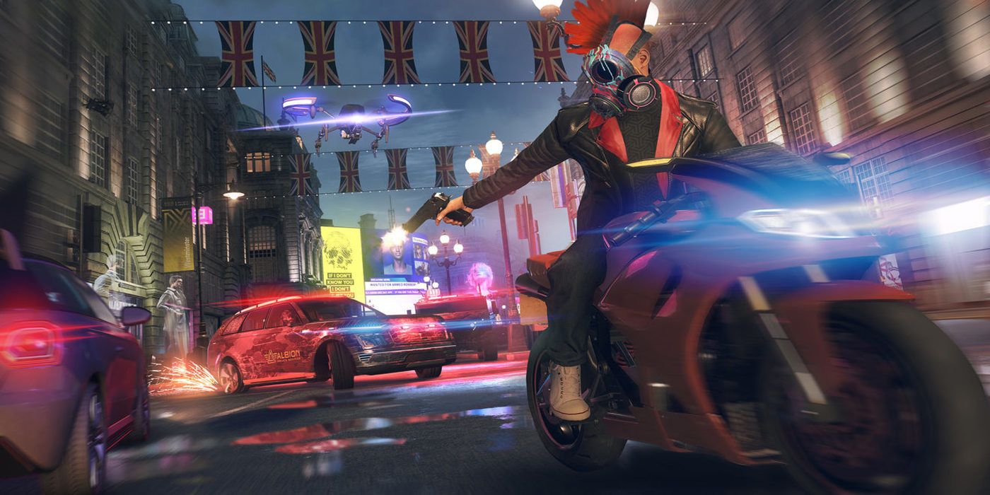 vehicle chase in watch dogs legion