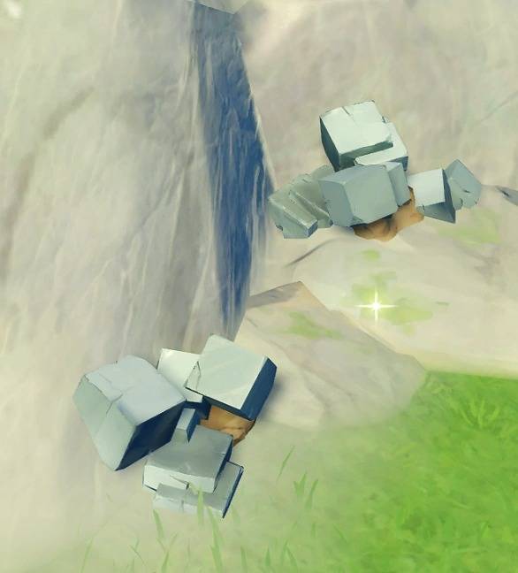 White Iron Chunk Appearance