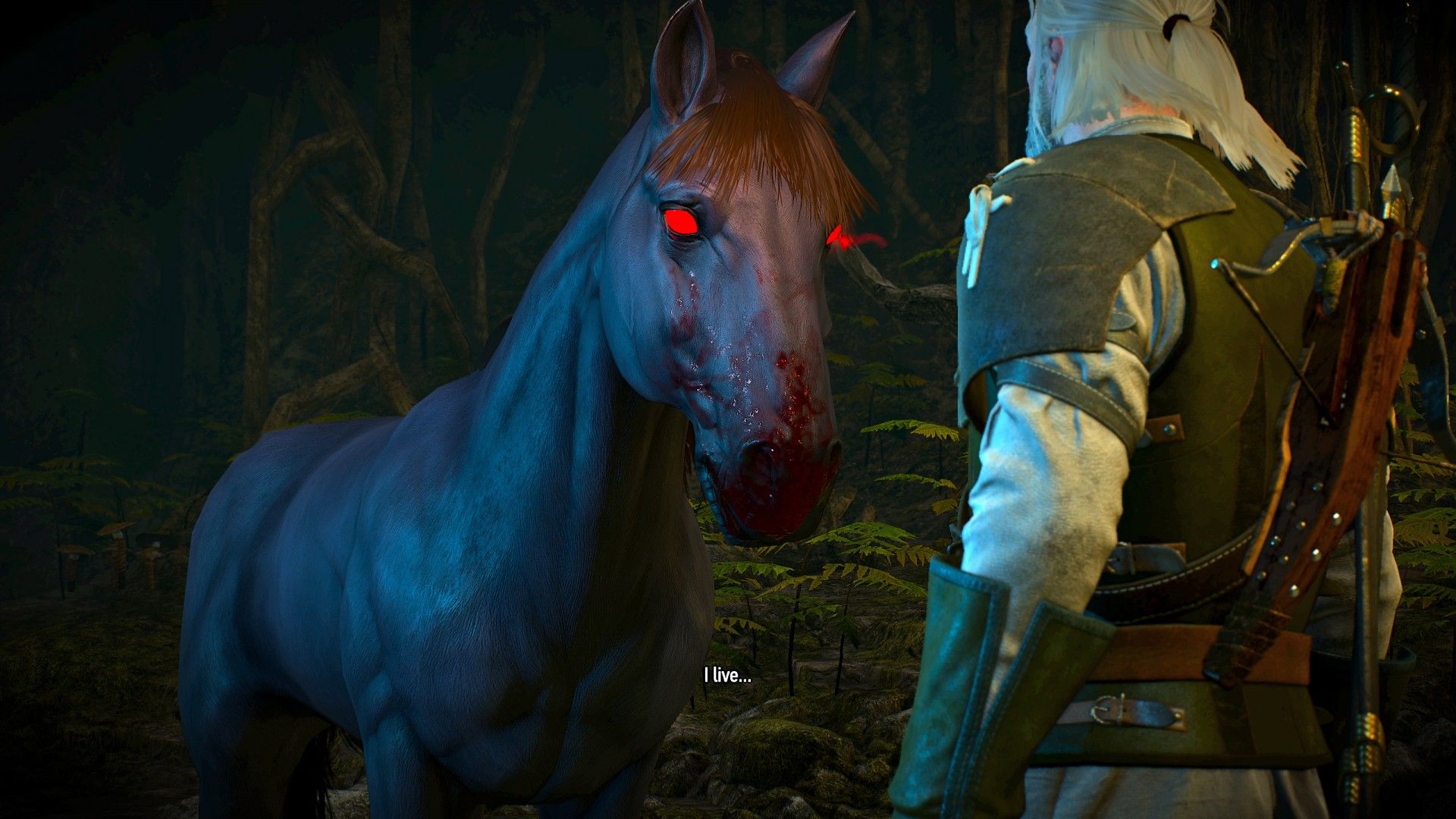 witcher 3 whispering hillock horse
