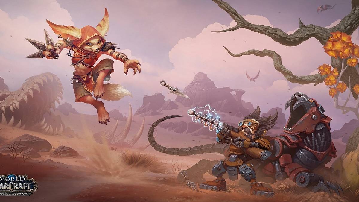 wow 8.3 vulpera vs mechagnome