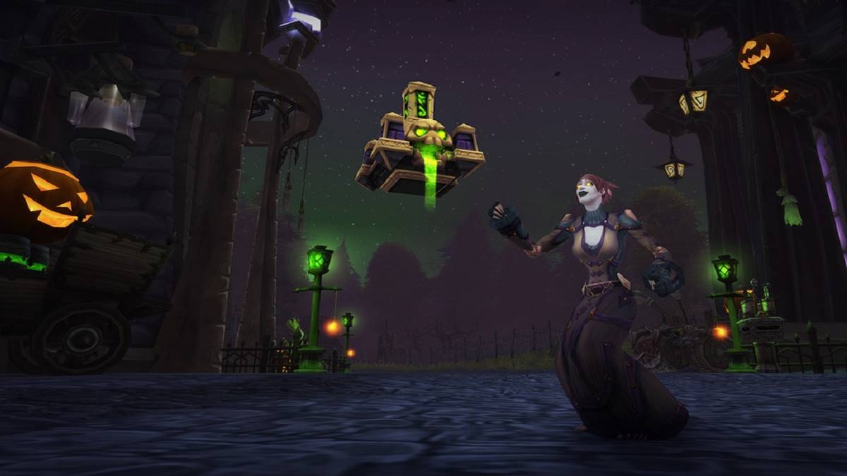 world of warcraft hallow's end 2020 promo image
