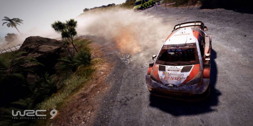 wrc 9 racing car wallpaper