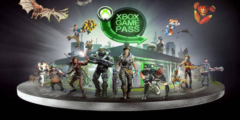 game pass characters outside building