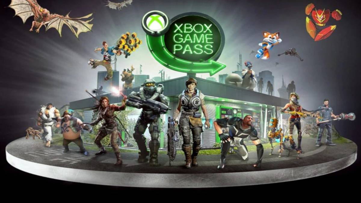 game pass characters outside building