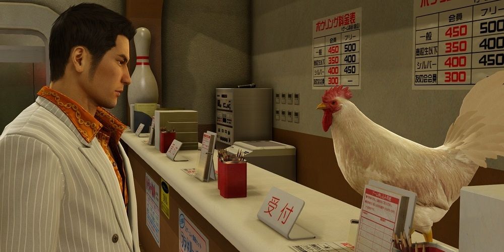 Nugget the Chicken in Yakuza 0