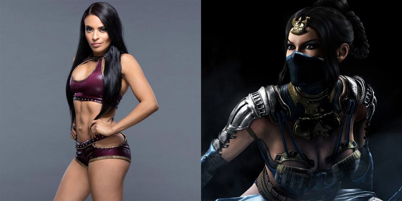 zelina vega kitana cosplay