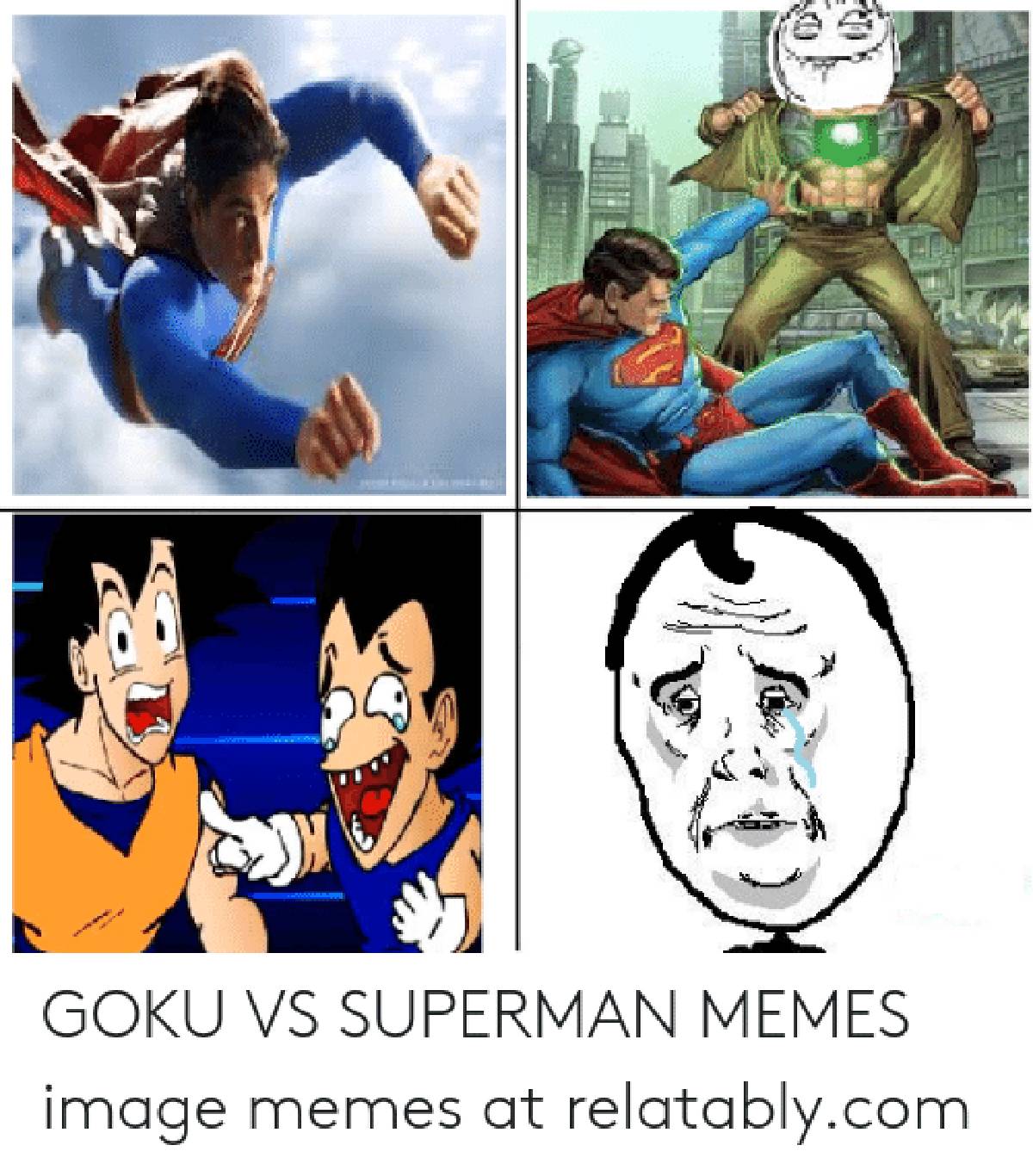 10 Goku Vs Superman Memes That Are Too Funny For Words 10 Goku Vs Superman Memes That Are Too Funny For Words