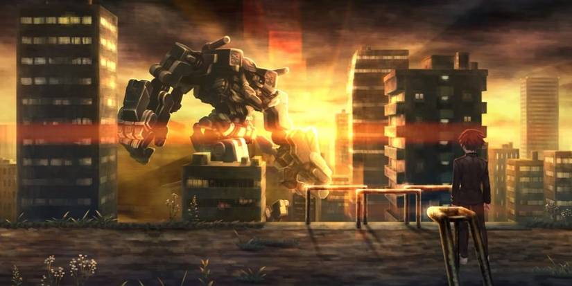 Atlus 13 Sentinels Aegis Rim Mech Sunset
