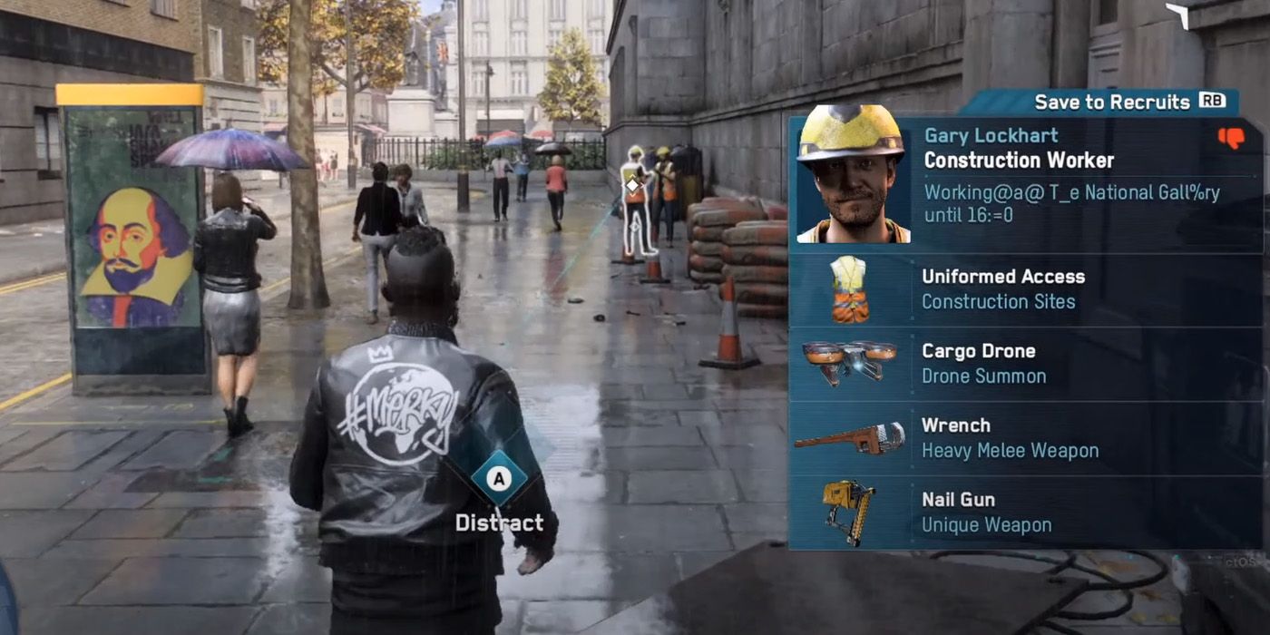 A Construction Worker with Uniformed Access - Watch Dogs Legions Upgrade Your Experience Tips