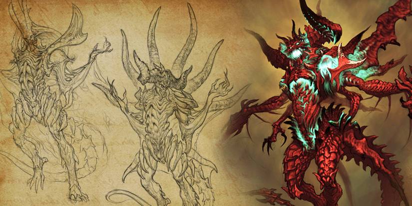A Demon design in Diablo - Diablo Prime Evils Trivia