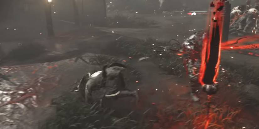 A Samurai rolling away from an attack - Ghost of Tsushima Legends Samurai Guide
