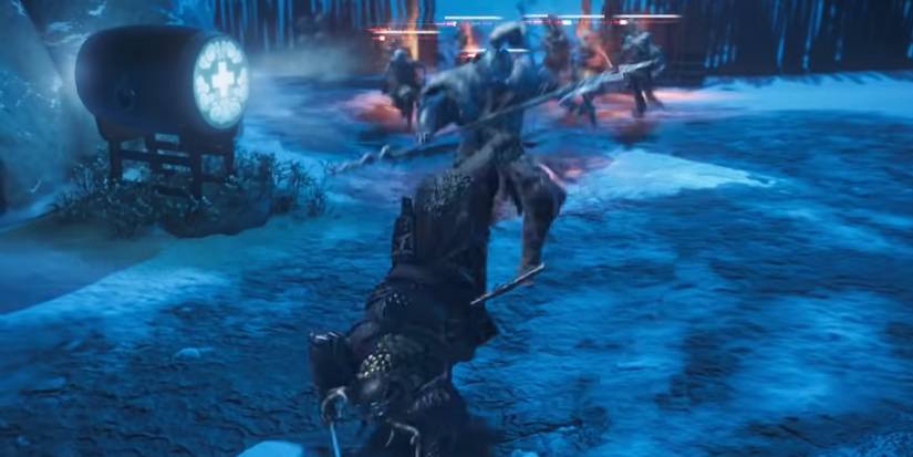 A Samurai using a Wind Stance kick - Ghost of Tsushima Legends Samurai Guide