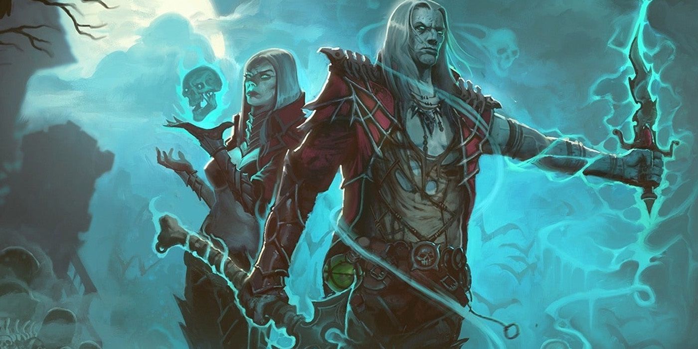 A male and female Necromancer - 3 - Diablo Necromancer Trivia