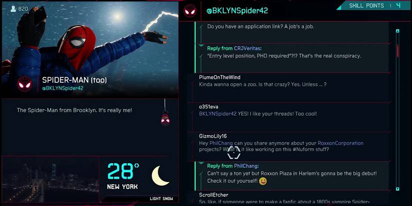 Spider-Man Miles Morales Social Media