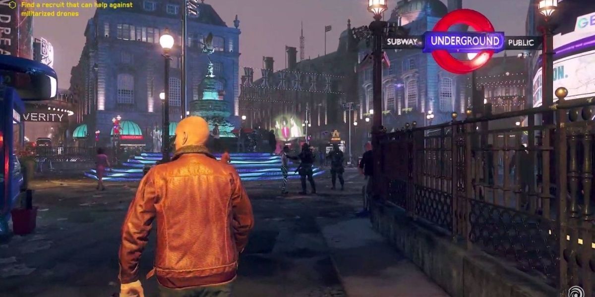 The AR Cloak helps players hide from enemies in watch dogs legion