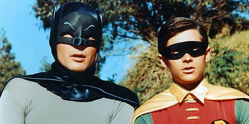 Adam West and Burt Ward in Batman The Movie