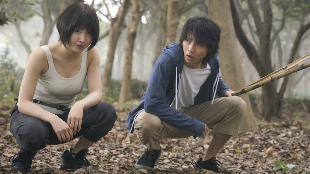 Scene from live-action adaptation of Alice in Borderland manga.