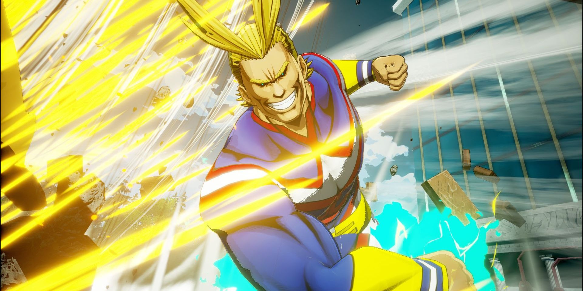 All Might in My Hero One’s Justice 2