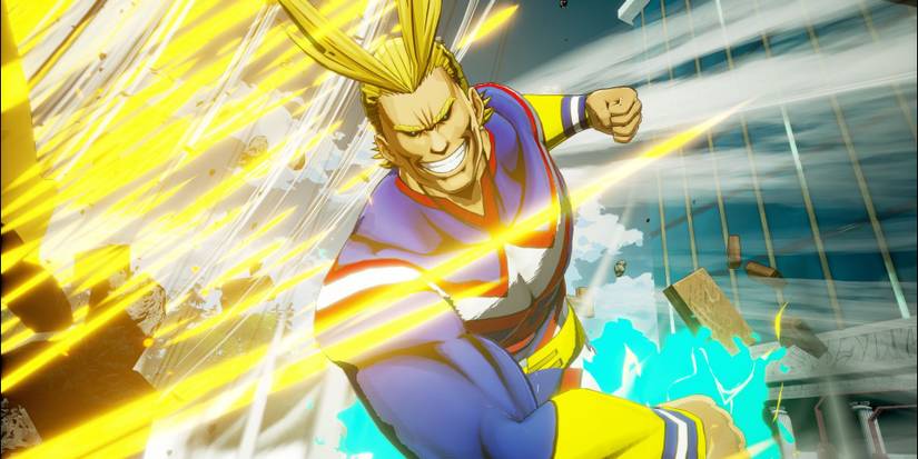 All Might in My Hero One’s Justice 2