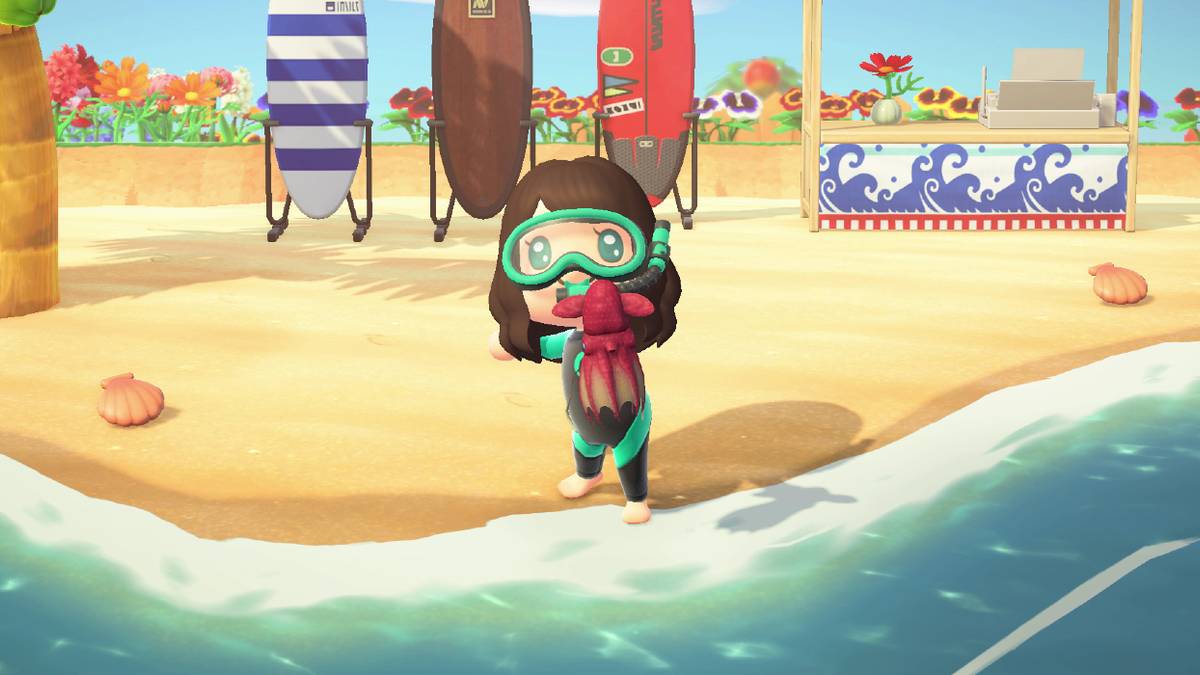 animal crossing new horizons vampire squid