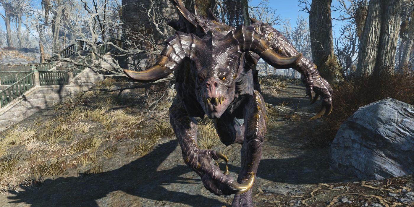 image of a Deathclaw from Fallout 4