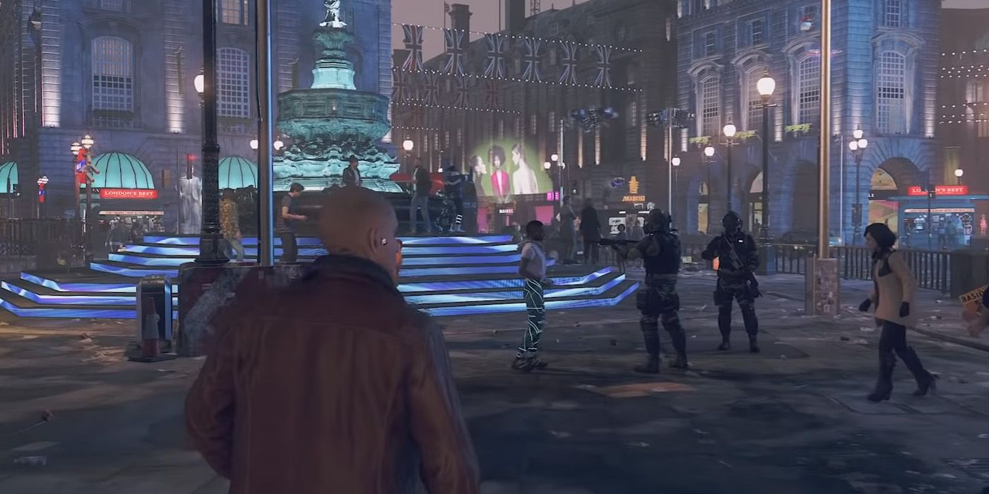 Approaching armed guards in WD Legion - Watch Dogs Legion Mistakes Players Do