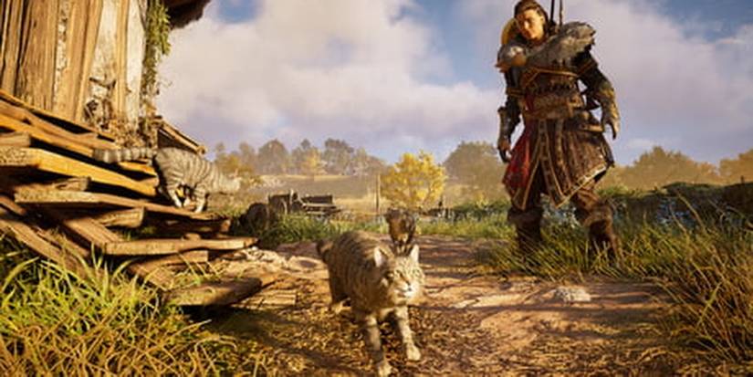 Assassins Creed Valhalla Army Of Cats Unlocking The Door