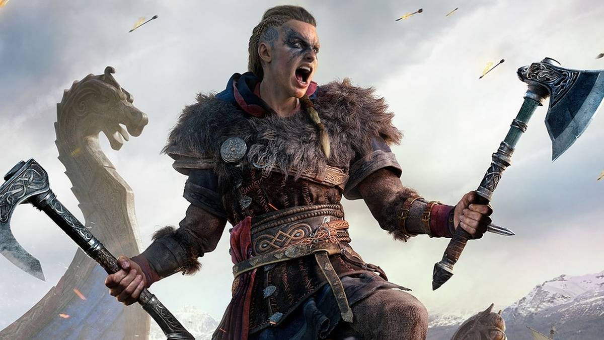 Assassins-Creed-Valhalla-Eivor-Promotional-Art-Two-Axes-On-Ship.v1