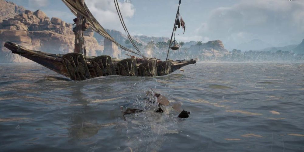Assassins Creed Valhalla Eivor Swimming To The Longship