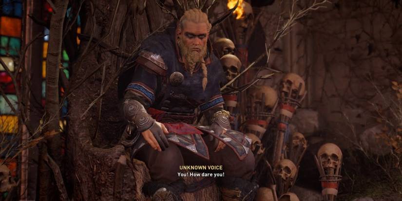 Assassins Creed Valhalla King Of Shizby Eivor On Throne