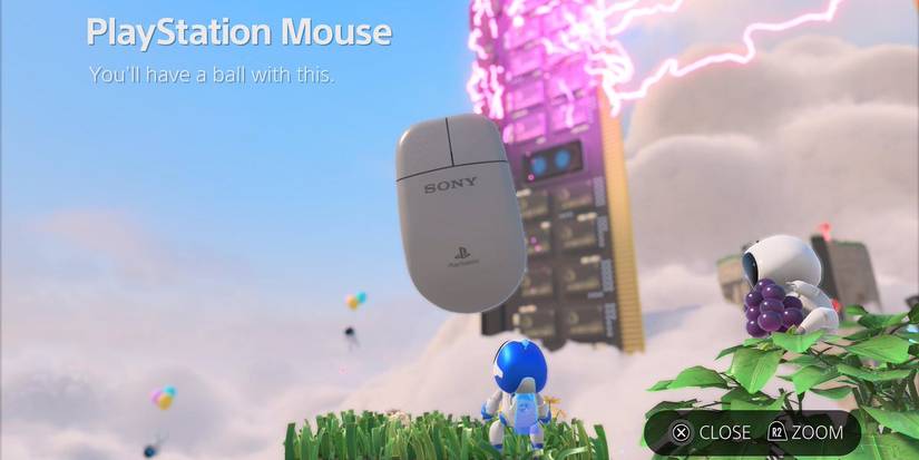 PS5 Astro's Playroom PlayStation Mouse Artefact