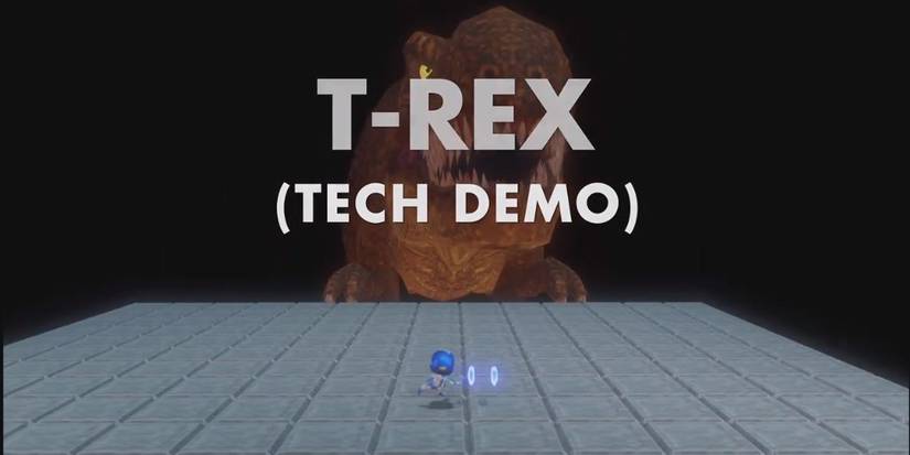 PS5 Astro's Playroom T-Rex Tech Demo Boss