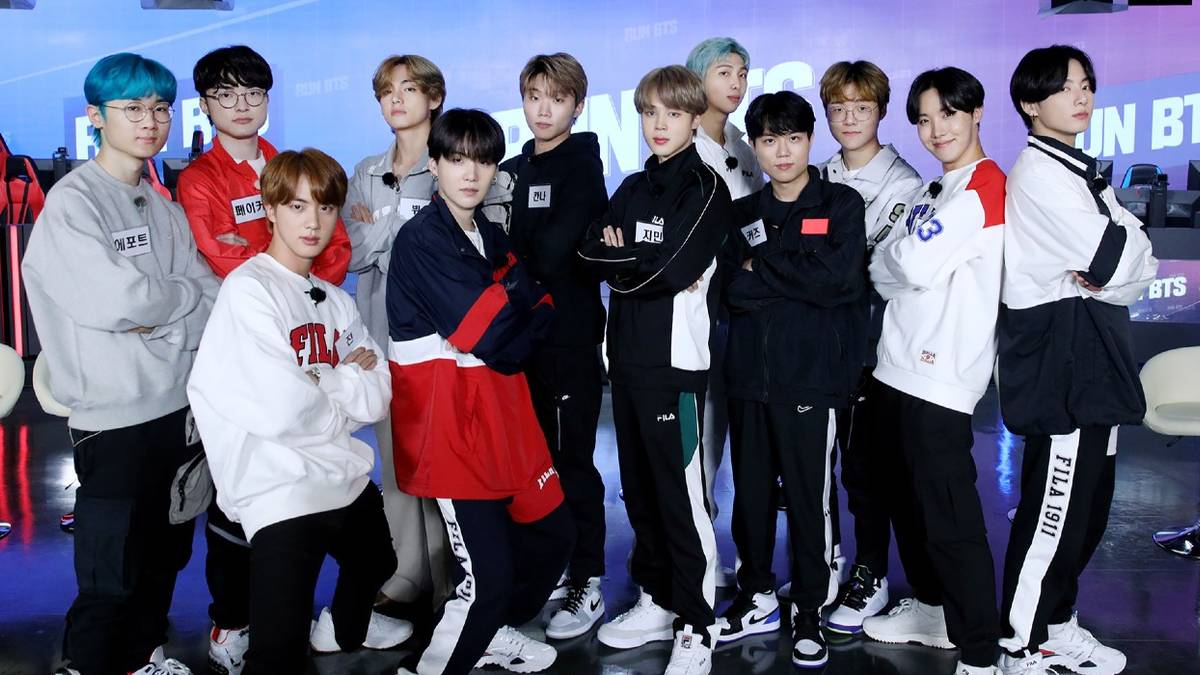 BTS T1 League of Legends