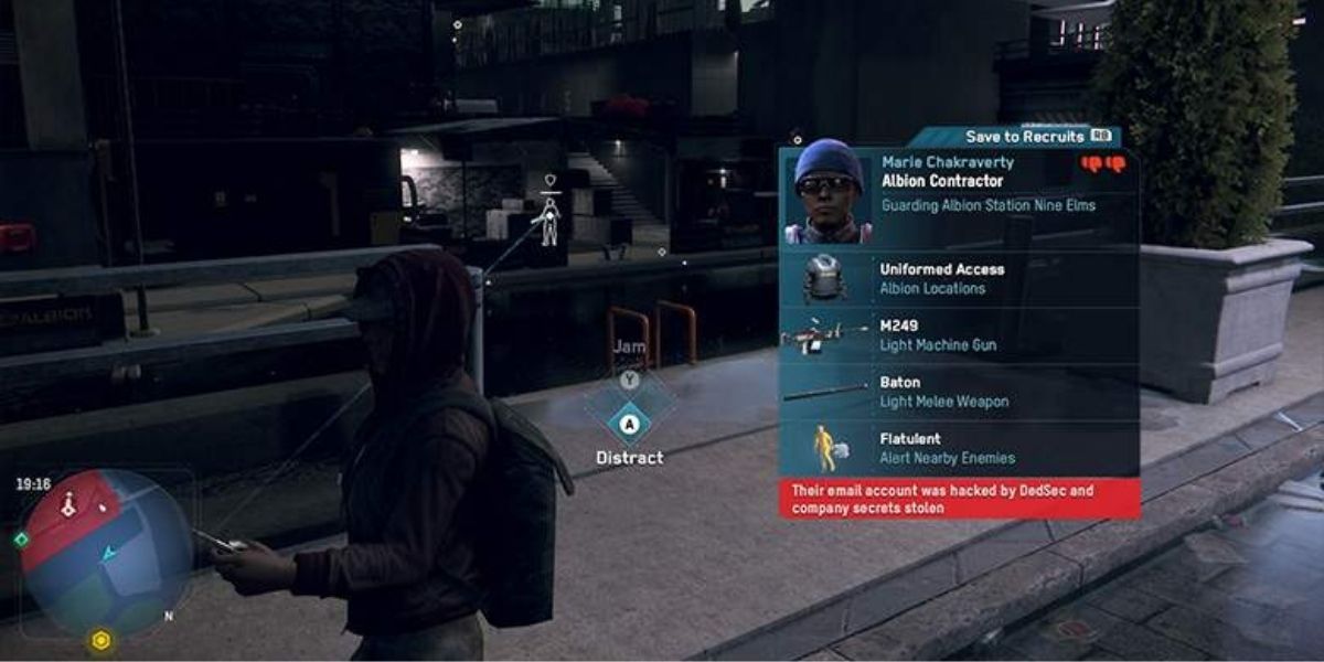 hiccups and flatulence alert guards in watch dogs legion
