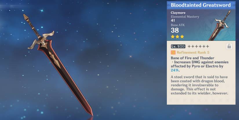 Bloodtainted Greatsword