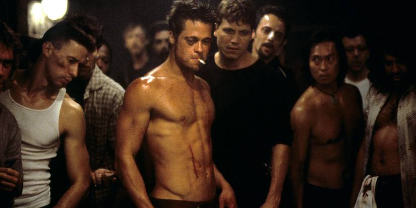 Brad Pitt in Fight Club