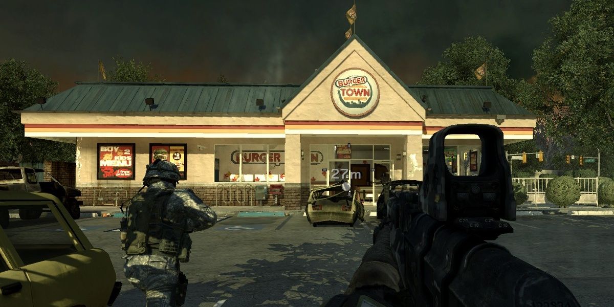 Burger Town MW2 Black Ops Cold War