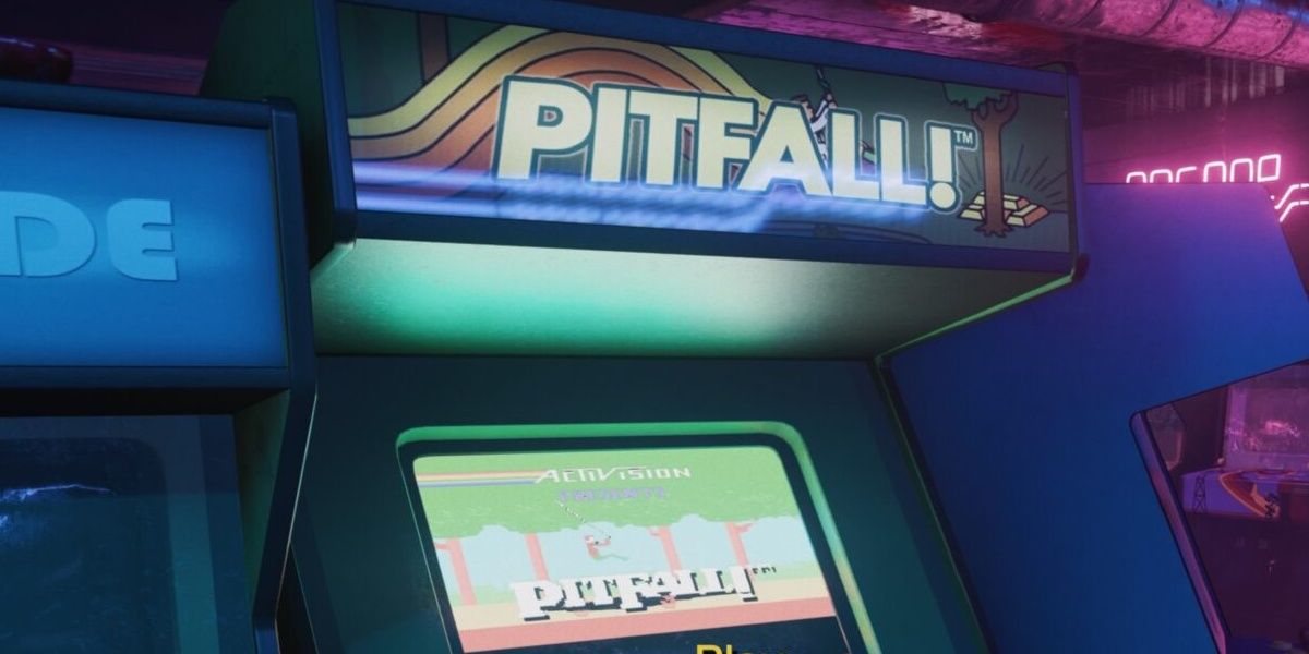 Pitfall Arcade Cabinet Black Ops Cold War