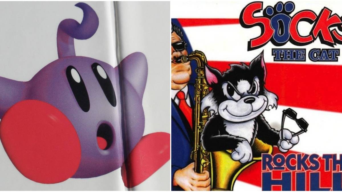Cancelled SNES Games Collage Socks The Cat Rocks The Hill And Kid Kirby