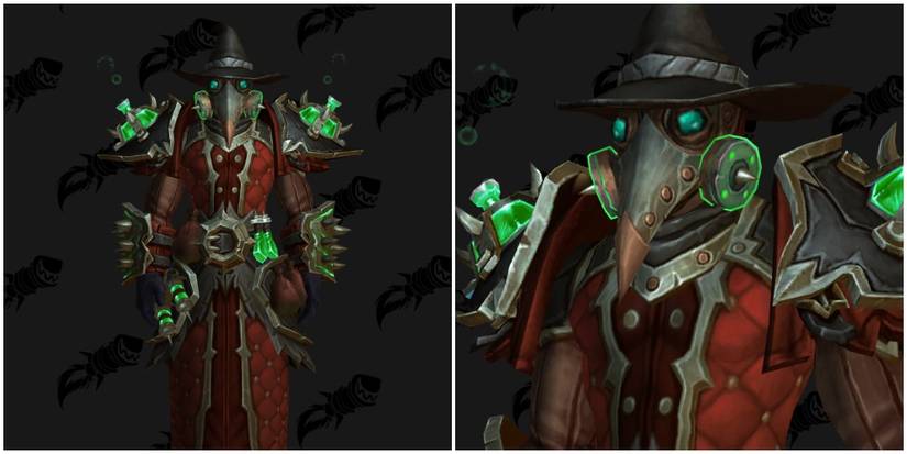 Castle Nathria Cloth Raid Armor Set