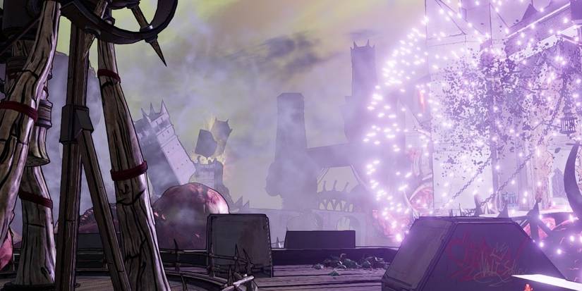 Purple Explosion on Castle Crimson