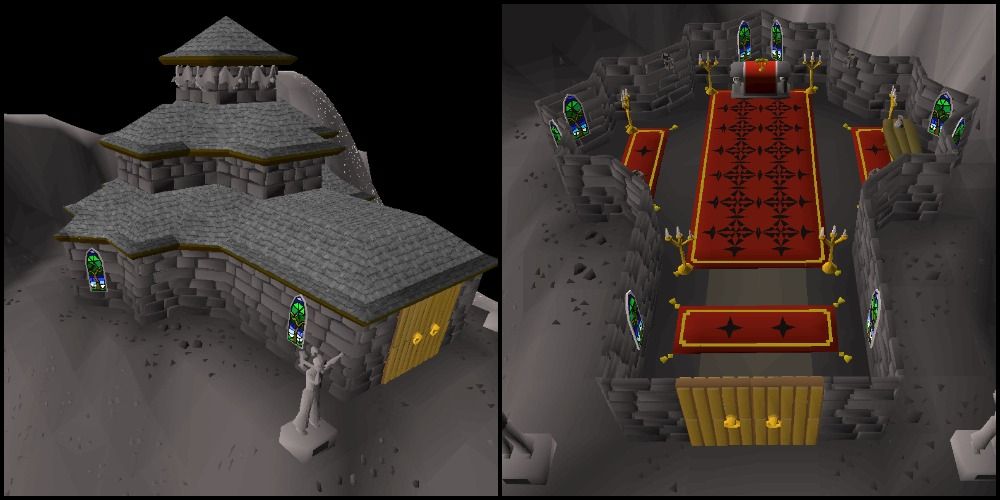 The Chaos Temple in Old School Runescape