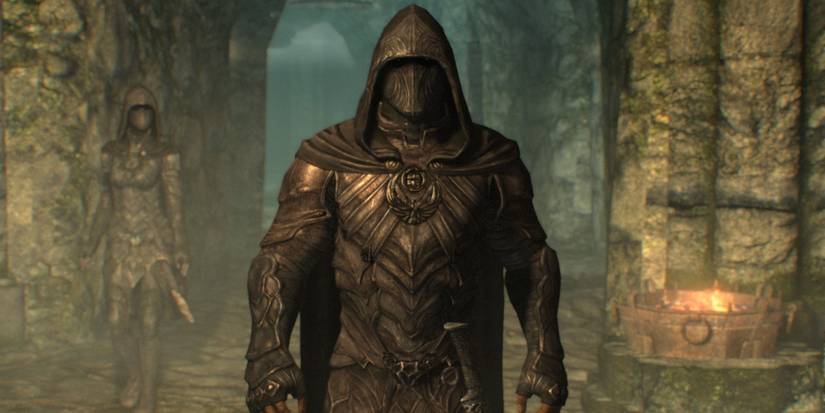 The Dragonborn In Nightingale Armor